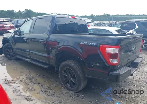 2022 Ford F-150 Lariat из США, поврежденный, VIN 1FTFW1CD6NFB55377